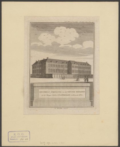 View of the New Workhouse in Amsterdam
