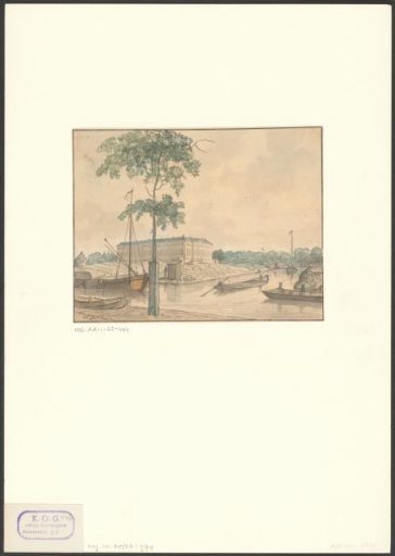 View of the Roeterseiland of the New Workhouse and the Plantagebuurt