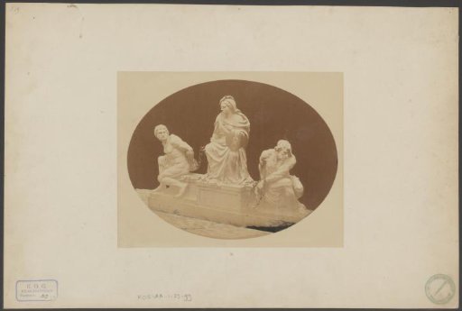 Sculpture group of the Rasphuis gate in Amsterdam