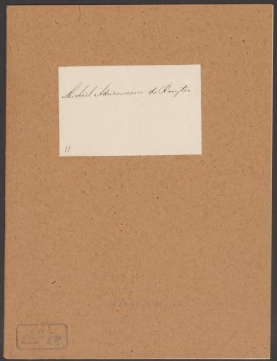 Various Depictions Concerning Michiel Adriaenszoon de Ruyter