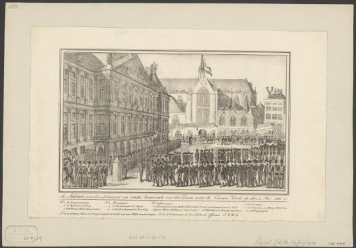 Funeral of Jan van Speyk