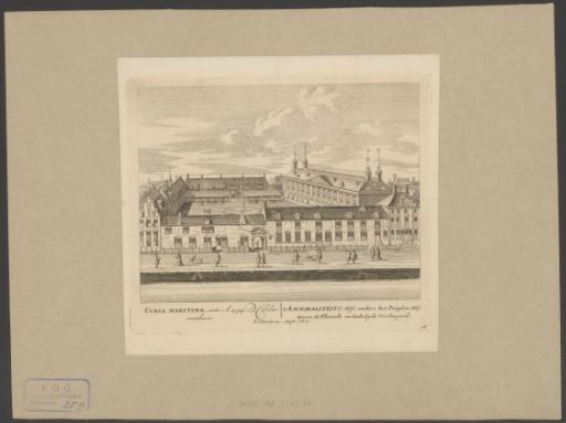 View of the Prinsenhof in Amsterdam