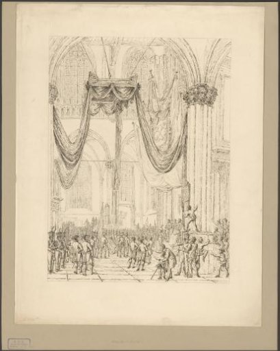 Funeral of Jan van Speyk