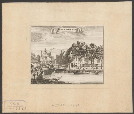 View of the City Ordnance and Bell Foundry on the Lijnbaansgracht in Amsterdam