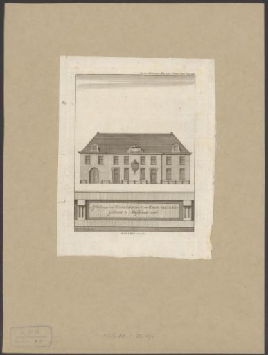 View of the City Ordnance and Bell Foundry on the Lijnbaansgracht in Amsterdam