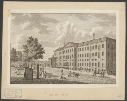 The State Naval Magazine in Amsterdam, before the fire of 1791