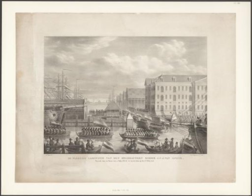 Funeral procession of Jan van Speyk