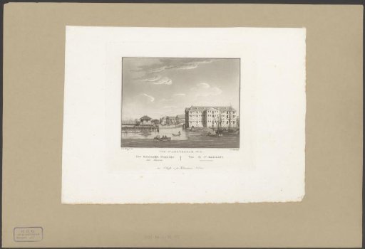 View of the State Naval Magazine in Amsterdam