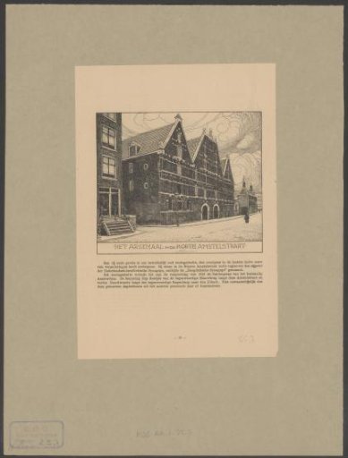 Arsenal on the Nieuwe Amstelstraat