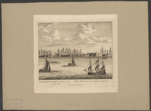 View of Kattenburg with the Ship Mooring in Amsterdam