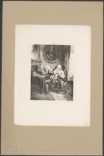 Old Michiel Adriaenszoon de Ruyter in an Interior