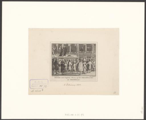 Execution of Captain Bont, 1677