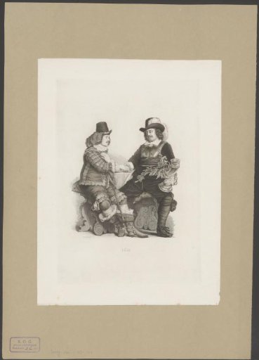 Captain Cornelis Witsen and Lieutenant Johan Oetgens van Waveren