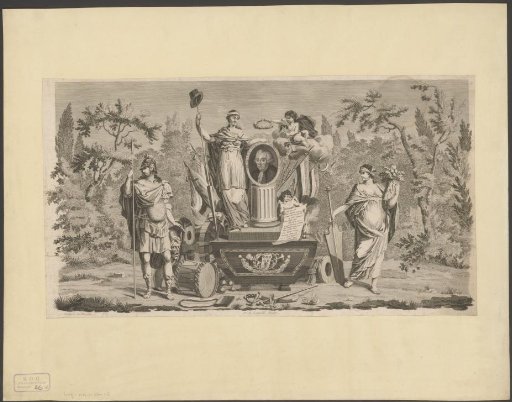 Allegorical tomb monument for Isaac van Goudoever
