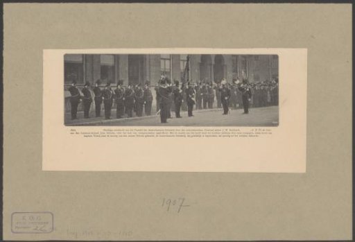 Transfer of the Flag of the Amsterdam Civic Guard
