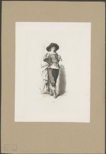 Nicolaes van Bambeeck as ensign of civic ward XI in Amsterdam