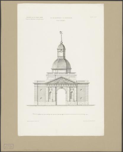 Facade of the Second Muiderpoort