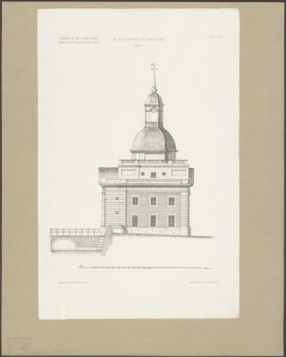 Side Facade of the Second Muiderpoort