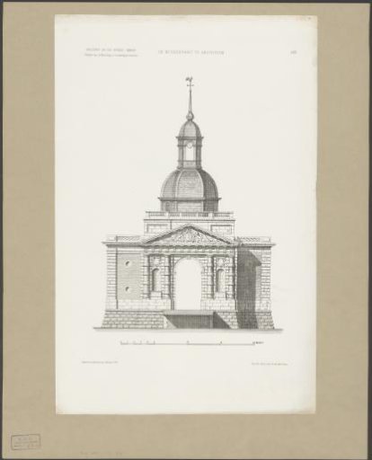 Front Facade of the Second Muiderpoort