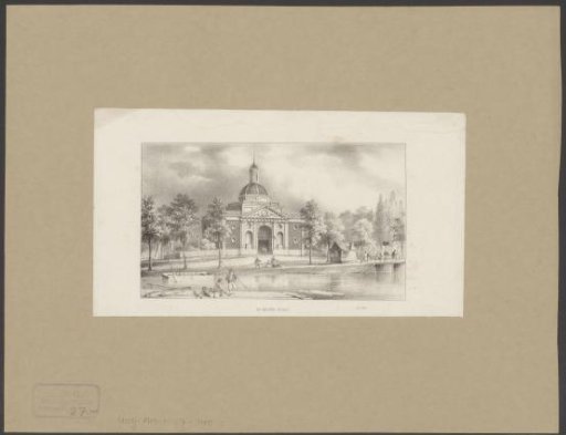 View of the Second Muiderpoort in Amsterdam