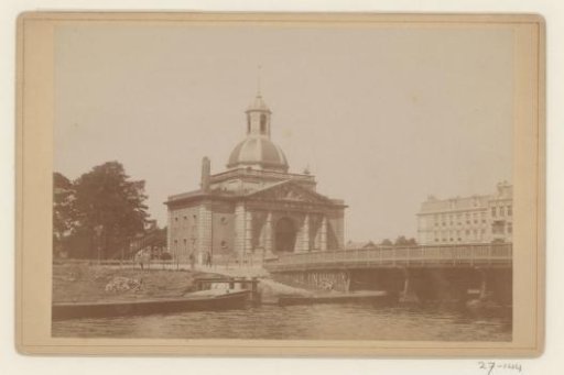 View of the Second Muiderpoort in Amsterdam