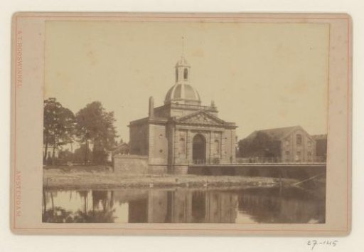 View of the Second Muiderpoort in Amsterdam