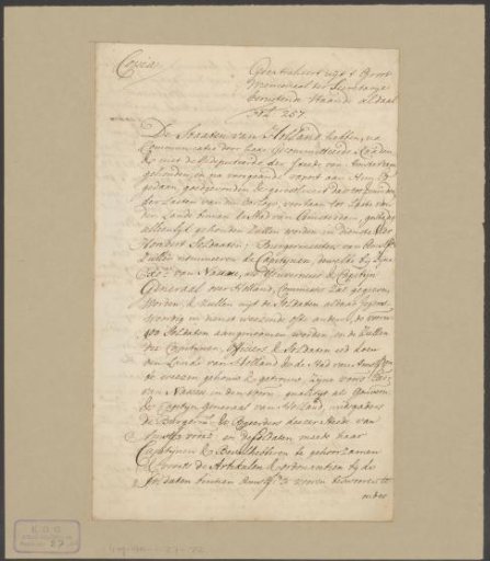 Text transcribed from the Great Memorial regarding the appointment of soldiers in Amsterdam