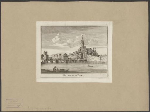 View of the Fourth Haarlemmerpoort in Amsterdam