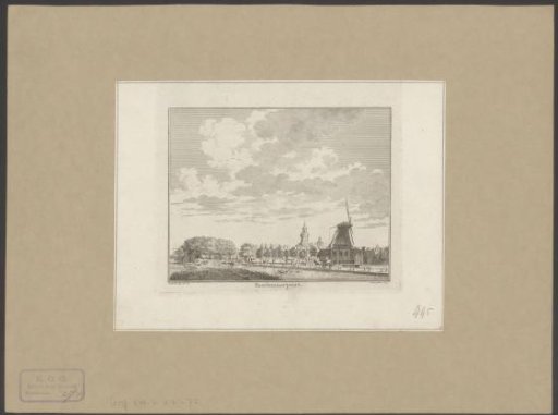View of the Haarlemmerpoort in Amsterdam