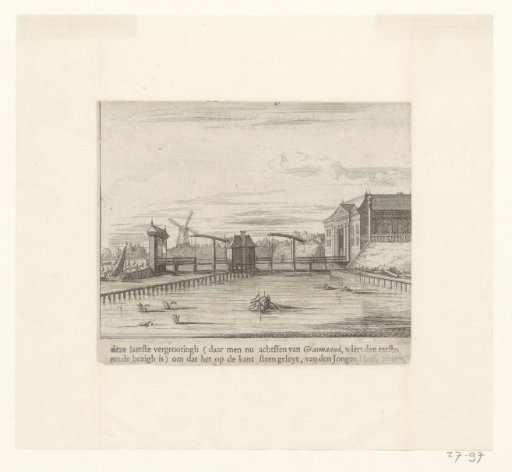 View of the Haarlemmerpoort in Amsterdam