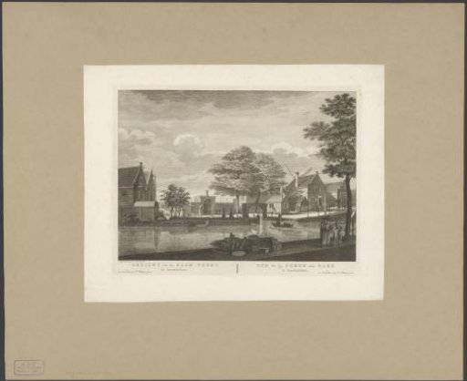 View of the Raampoort in Amsterdam