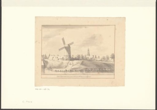 View of a bastion near the Sint Anthoniespoort