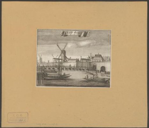 View of the Raampoort in Amsterdam