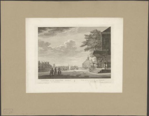 View of the Weesp Gate in Amsterdam