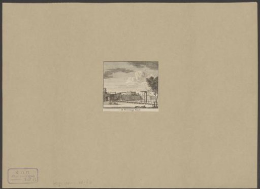View of the Wetering Gate in Amsterdam