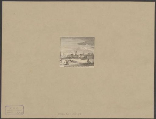 View of the Zaagmolenpoort in Amsterdam