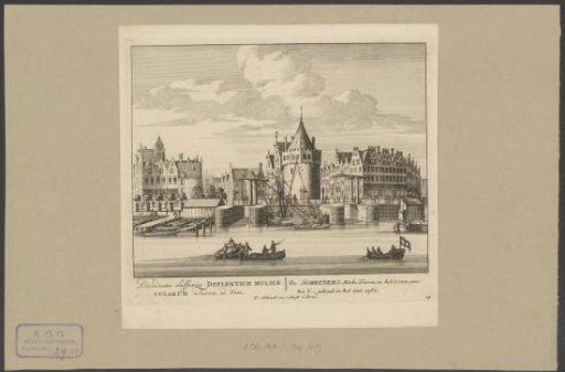 View of the Schreierstoren in Amsterdam