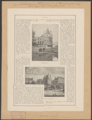 Article on six different towers in Amsterdam