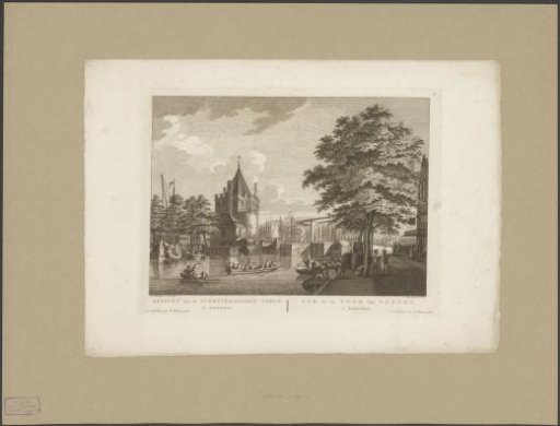 View of the Schreierstoren in Amsterdam