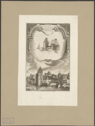 Two views of the Swych Utrecht tower in Amsterdam