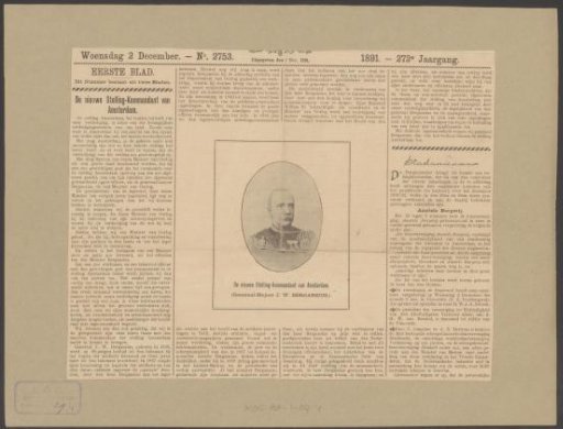 Portrait of Johannes Willem Bergansius