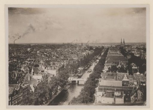 View from the Westertoren Towards the Prinsengracht