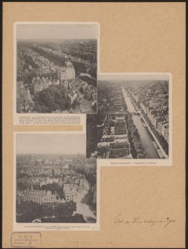 Views from the Westertoren, Seen Towards Amsterdam Centraal Station, the Leidsegracht and the Raadhuisstraat