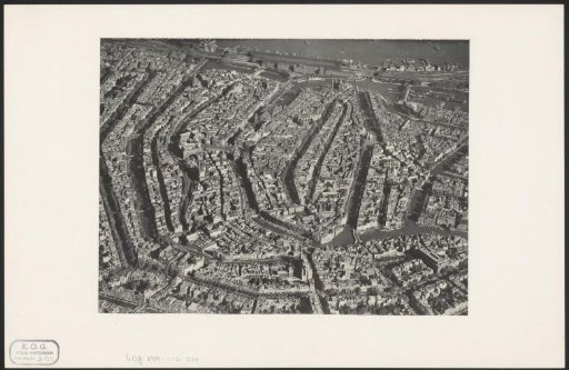Panorama of the city of Amsterdam