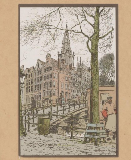 View of the Kloveniersburgwal and the Raamgracht