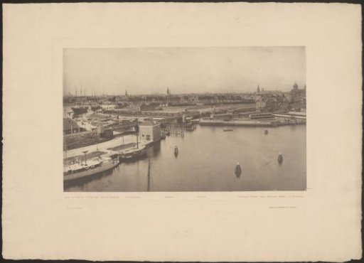 View of Amsterdam from 's Lands Zeemagazijn