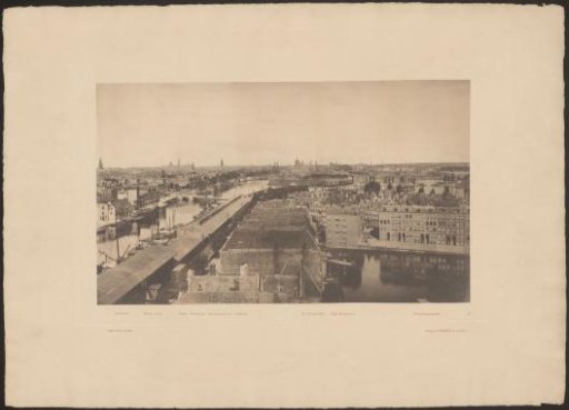 View of Amsterdam from the Kattenburgerplein