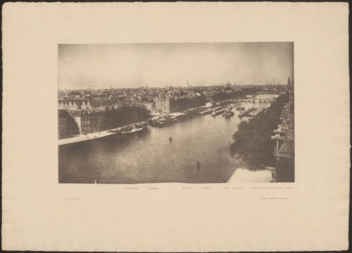 View of Amsterdam from the Hogesluis