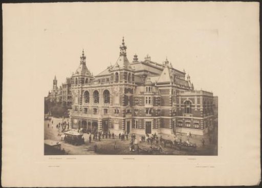View of the Stadsschouwburg from the Leidseplein