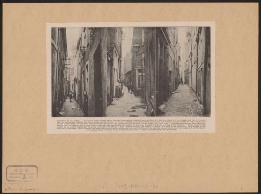 Views of Three Alleys in Amsterdam